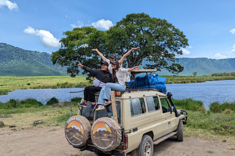 Ngorongoro Crater from Zanzibar