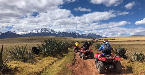 From Cusco: Moray and Salt Mines Quad Bike Tour