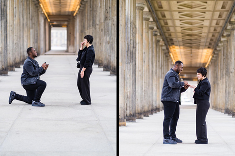 Berlin Love Story: Surprise Proposal Photography Session