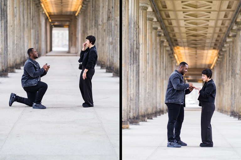 Berlin Love Story: Surprise Proposal Photography Session