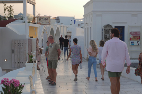 Santorini: Red Beach, Megalochori, and Oia Sunset Tour
