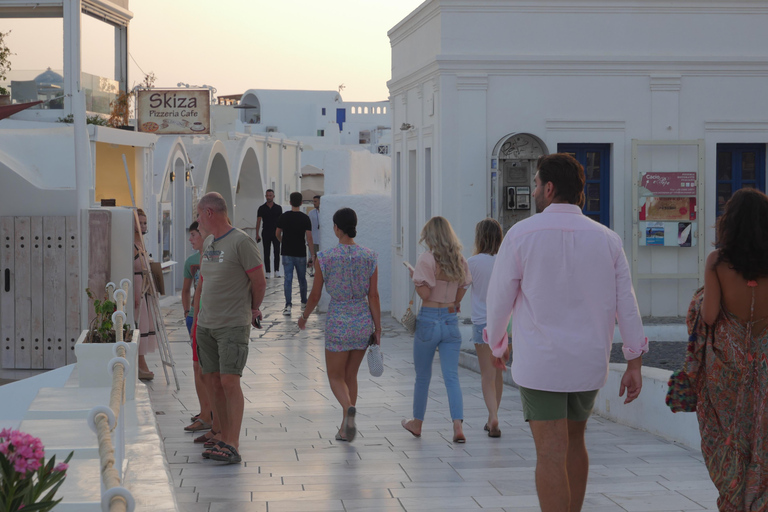 Santorini: Red Beach, Megalochori, and Oia Sunset Tour