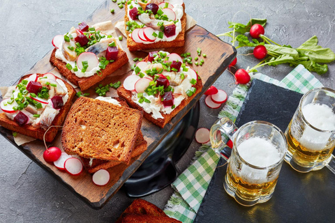 Dégustation de mets danois et visite de la vieille ville de Copenhague, Nyhavn3,5 heures : Visite de dégustation dans 3 lieux différents