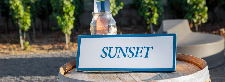 VIGNOBLE LIPARI - DÉGUSTATION DE VIN AU COUCHER DU SOLEIL