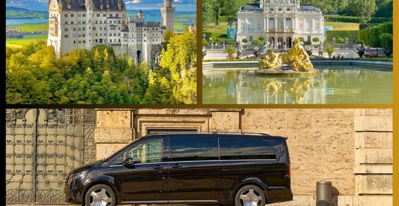 Neuschwanstein Tour von München Luxus Van 6 Personen mit privatem Fahrer