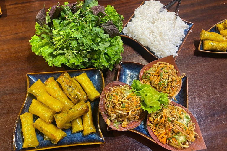 Hanoi Cooking Class: Pho/Bun Cha/Nem + Free Egg/ Salt Coffee