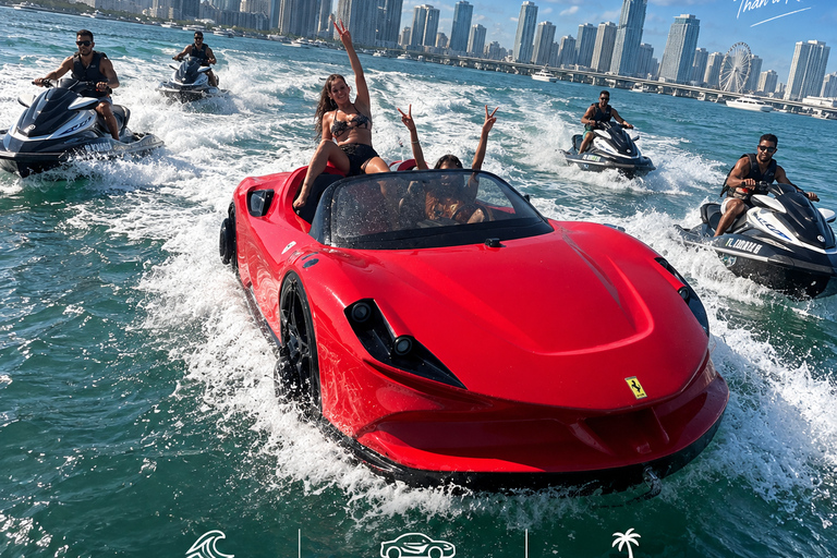 Miami: Biscayne Bay Jet Ski Experience with Free Boat Ride