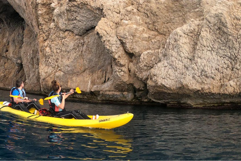 Altea: Excursion guiada en kayak por el Morro de Toix