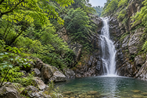 Beijing: Qinglong Gorge Ticket, Boat & BungeeJumping Options Private Car: Ticket + Speedboat