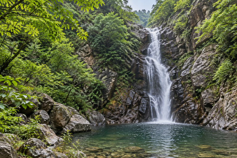 Beijing: Qinglong Gorge Ticket, Boat & BungeeJumping Options Private Car: Ticket + Speedboat
