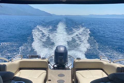 Ohrid: Lake Ohrid Boat Cruise with Swimming Stops