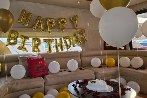 Celebrate Your Birthday in Style on luxury Yacht in Dubai Celebrate Your Birthday in Style on 75 FT Yacht in Dubai