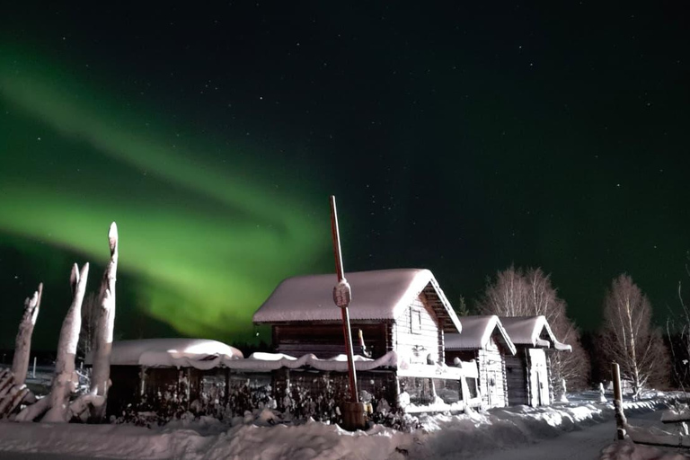 Levi: Family friendly Snow Village visit & Northern lights!