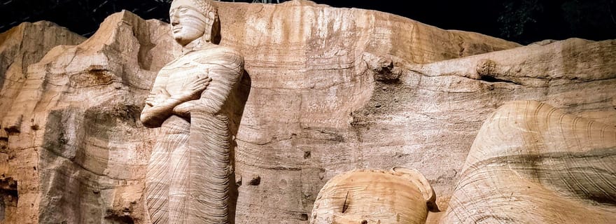 Visite guidée de la cité antique de Polonnaruwa (billets inclus)