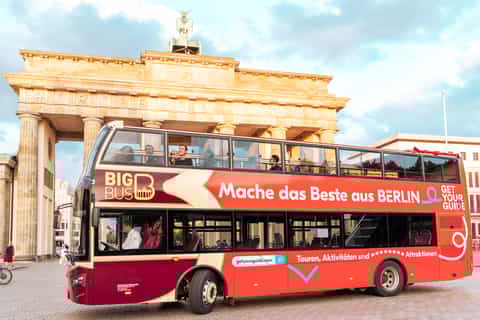 Berlin: Hop-On/Hop-Off-Bustour mit optionaler Bootsfahrt