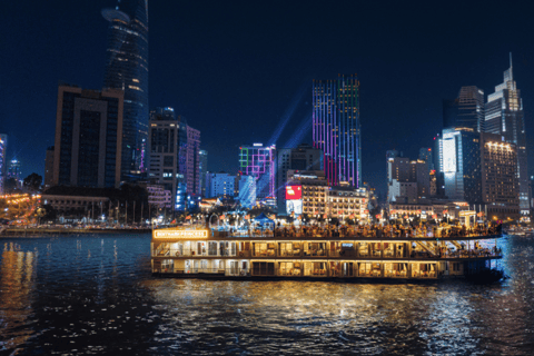 Ho Chi Minh City: Ben Thanh Princess Luxury Dining Cruise Dinner Cruise Ticket (No Transfer)