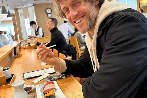 Tokyo - Fiskmarknad Tsukiji fiskmarknad - kulinarisk och pedagogisk rundturTokyo - Fiskmarknaden Tsukiji fiskmarknad Special Foodie Rundvandring