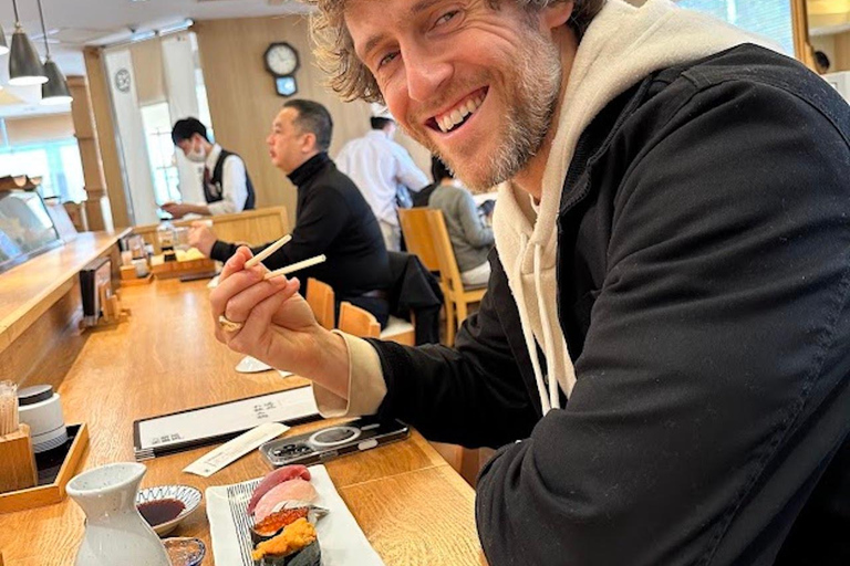 Tokyo - Fiskmarknad Tsukiji fiskmarknad - kulinarisk och pedagogisk rundturTokyo - Fiskmarknaden Tsukiji fiskmarknad Special Foodie Rundvandring