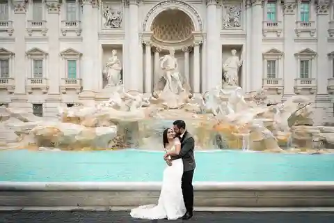 Photoshoot à Rome pour les couples