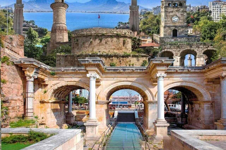Side: Antalya Old City Tour w/ Waterfall, Boat Trip & Lunch Antalya Old City Tour with Lunch (Boat Trip Extra)