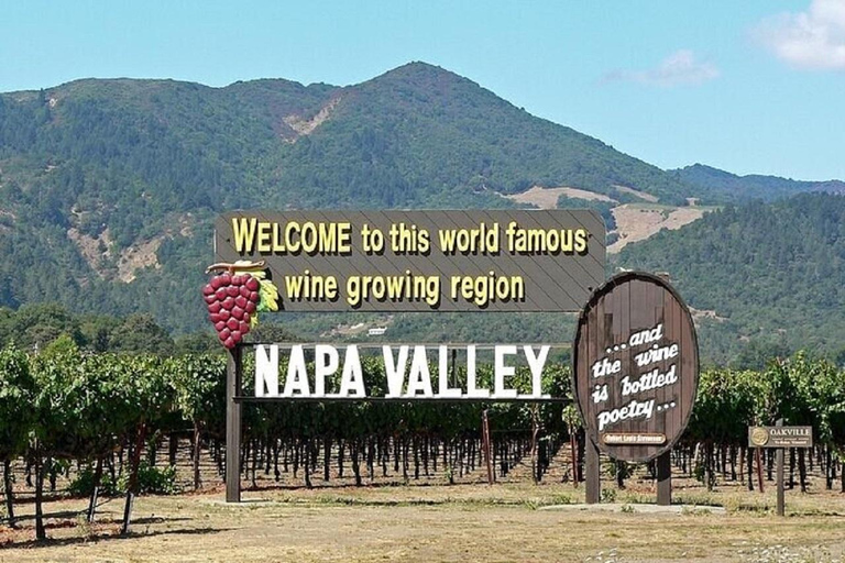 Da SF: escursione nella Napa Valley, a Yountville e SausalitoDa San Francisco: escursione nella Napa Valley, a Yountville e Sausalito