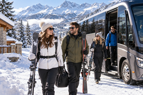 From Valencia: 3-Day Skiing in Andorra with Hotel and Ski Pass