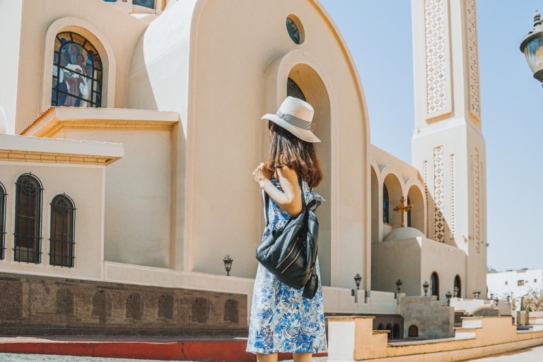 Sharm : Mosquée Al Sahaba, baie de Naama, vieux marché Visite privéeSharm : Visite guidée privée de la mosquée Sahaba et de l'église Sainte-Marie