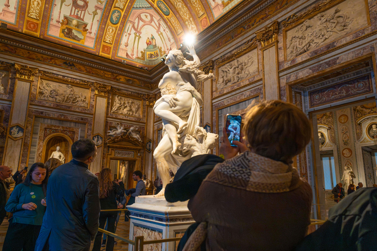 Rome: Borghese Gallery Art Tour and Garden Stroll - VIP Tour Spanish Tour