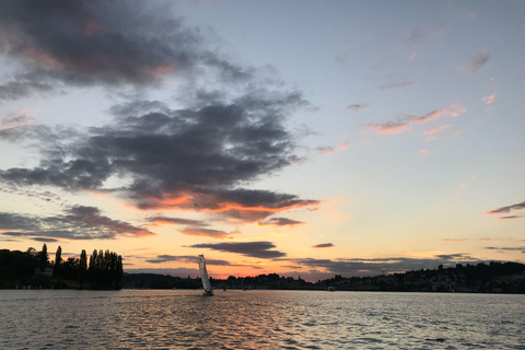 Privéboottocht op het Vierwoudstedenmeer vanuit Luzern