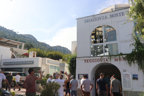 Wycieczka na Capri i Anacapri: Faraglioni i jaskinie z Sorrento