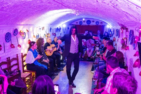 Granada: Autentisk og intimt flamenco-show med snacks