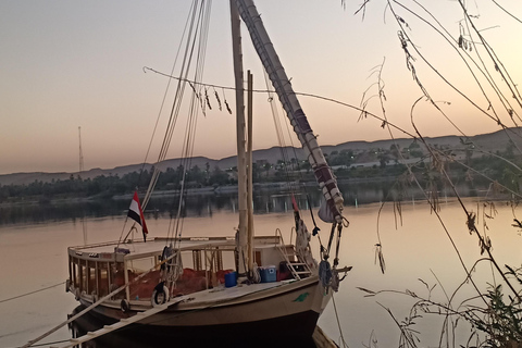 Aswan to Luxor: 3-Nights Felucca Sail to El Silsila, Luxor