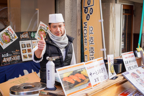 Tokyo : Visite guidée du marché aux poissons et fruits de mer de Tsukiji