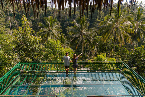 Ubud: Alas Harum Day-Pass med Swing, Sky Bike &amp; Flying FoxEntré + 1 Gunga + 1 Flying Fox/Skybike