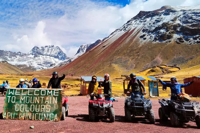 Excursion en quad à la montagne arc-en-ciel, à seulement 7 minutes à pied.Quad double