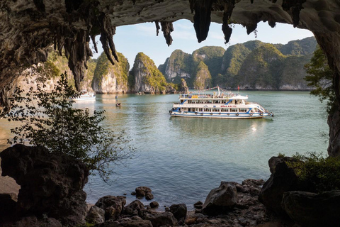 Meilleures ventes : Excursion d'une journée en croisière de luxe dans la baie d'Halong au départ de Hanoi