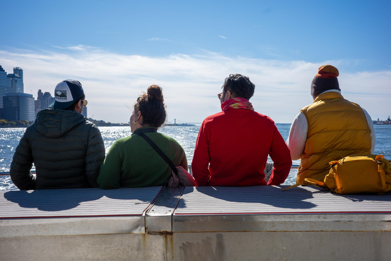 NYC Skyline &amp; Statue of Liberty Sightseeing Cruise90 minuten durende rondleiding