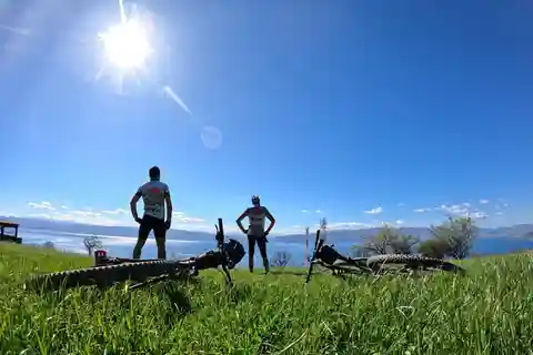 Radtour durch die Region Ohrid