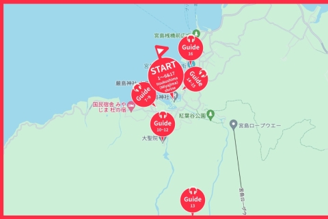 Miyajima (Itsukushima) Audioguide: Japans spirituelle Insel