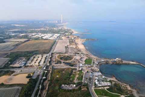 Caesarea, Haifa, Akko & Rosh Hanikra Full Day Private Tour Caesarea, Haifa and Carmel Mount with Bridges and Druz