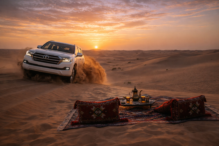 Doha: Desert Safari with Arabic Picnic & Inland Sea Tour