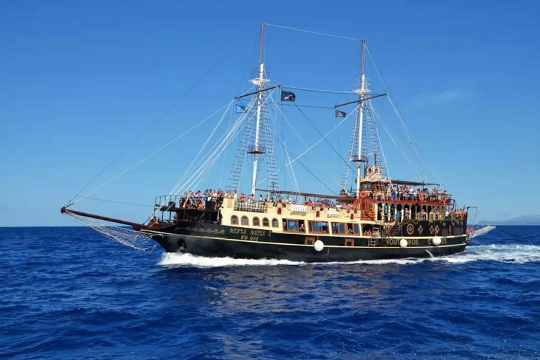 Zakynthos: Grand Island Cruise & 3 Swim Stops with Pickup