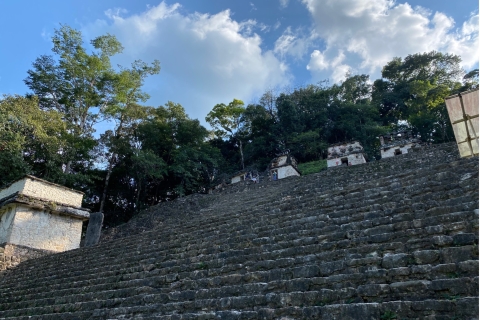 Archaeological Zones Yaxchilan & Bonampak From Palenque: Zonas Arqueológicas Yaxchilan y Bonampak