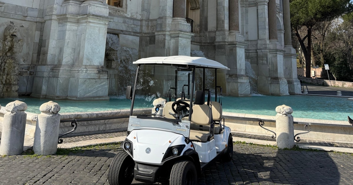 Rome: Golf Cart Sightseeing Pick up Tour | GetYourGuide