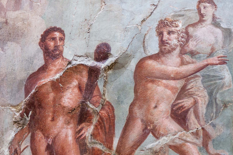 Vesuvius and Herculaneum from Naples