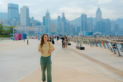 Hong Kong Skyline & Waterfront Private Photoshoot Standard: 20 photos | 30 mins