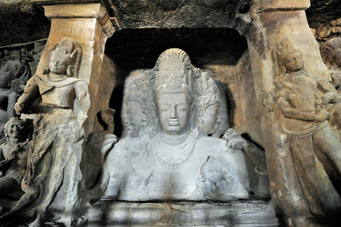 Mumbai: Elephanta Grotten Tour met Cruise Groep