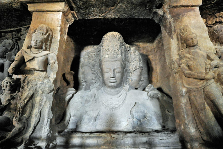 Mumbai: Elephanta Grotten Tour met Cruise Groep