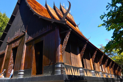 Chiang Mai: Chiang Rai tempel, Gyllene triangeln &amp; båttur