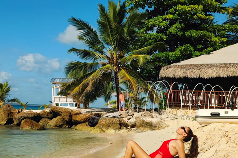 Saona Island: Private Yacht Tour with Lunch & Pickup